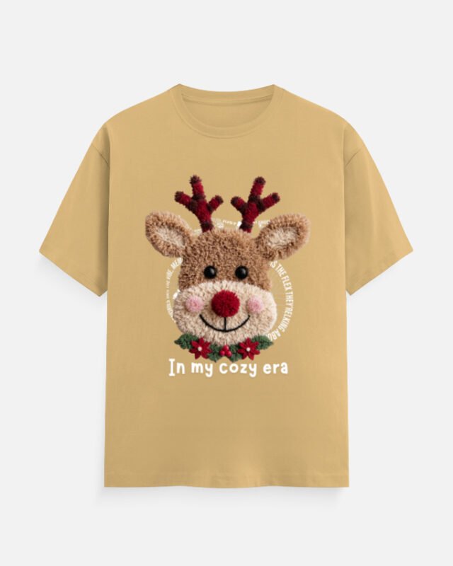 In My Cozy Era Reindeer Tee