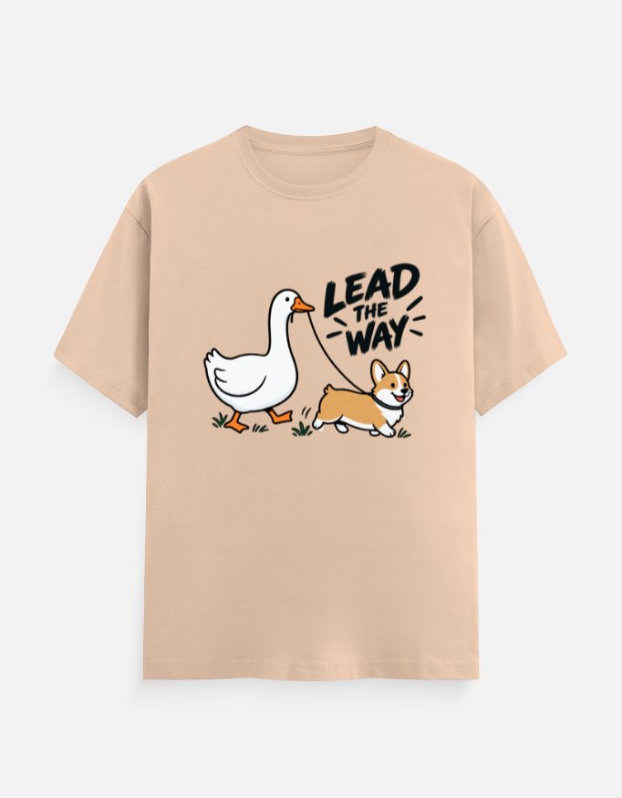 Lead The Way Goose & Corgi Tee