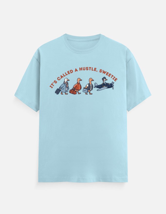 Hustle Sweetie Goose Pilot Tee - Image 6