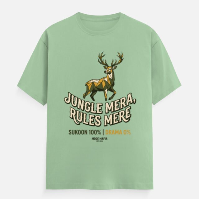 Jungle Mera Rules Mere Deer Graphic Tee