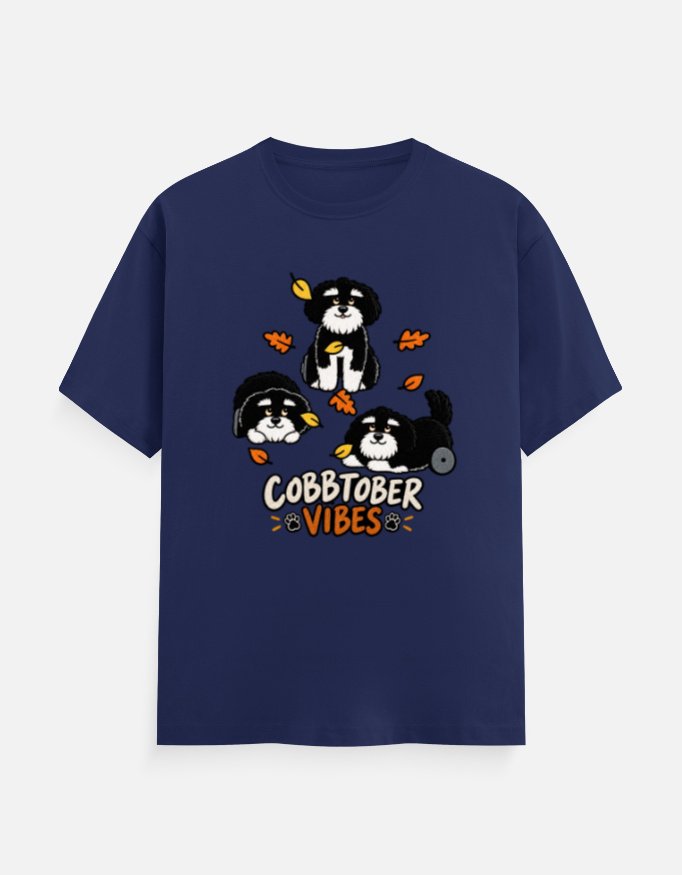 Cobbtober Vibes Fall Dogs Tee - Image 6