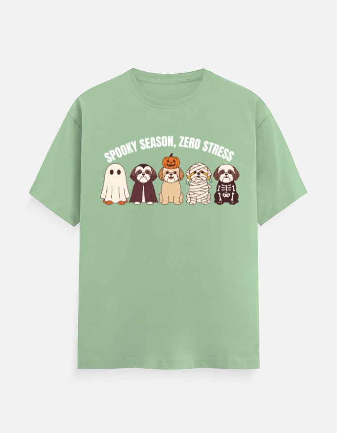 Spooky Season Zero Stress Dogs Tee - Image 2