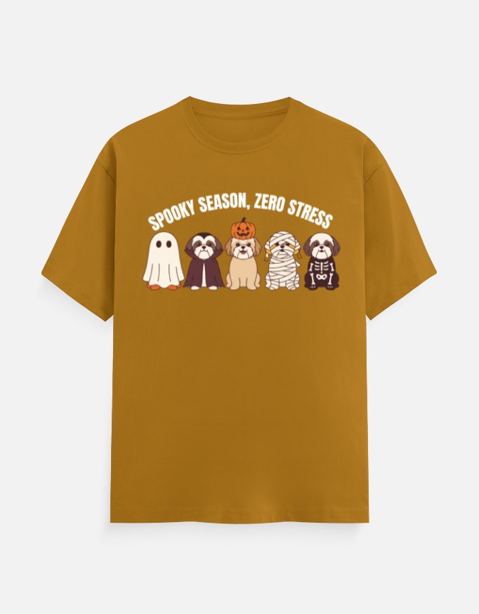 Spooky Season Zero Stress Dogs Tee - Image 5