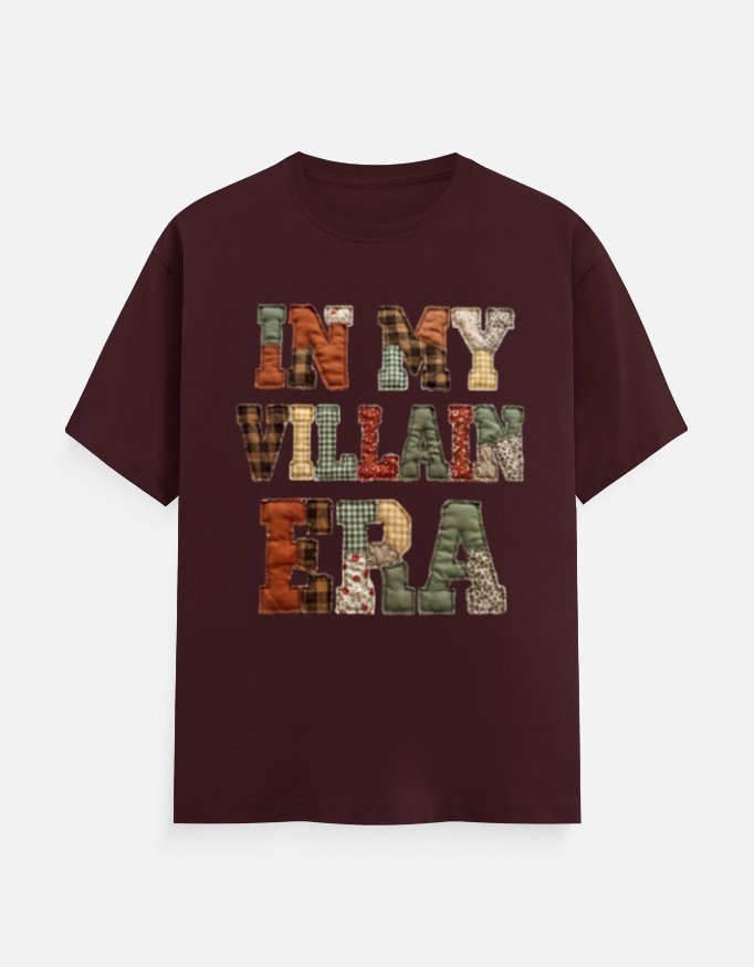 In My Villain Era Patchwork Graphic Tee - Image 6